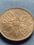 Монета 5 шилинга 1953г. Великобритания 25г. Управление на Елизабет втора 40418, снимка 1