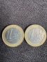 Редки монета от 1 евро , снимка 2