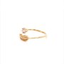 Златен дамски пръстен 1,37гр. размер:59 14кр. проба:585 модел:20051-1, снимка 3