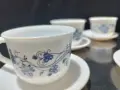 френски аркопал чаши  син лук, снимка 5