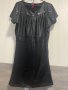 Къса черна рокля размер S/M, снимка 1 - Рокли - 42864722