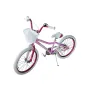 Детски велосипед Dech, 20”, V-brake спирачка и контра, Розов, снимка 4