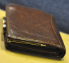 "D Collection" Genuine High Quality Brown Leather Wallet, снимка 9