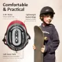 Детска велосипедна каска Dashel Eco Kids с регулируемо прилягане, снимка 4
