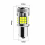 LED крушки с две функции бели 12-24V 2 броя, снимка 4