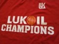 Баскетболна тениска Лукойл 2002-03 г шампион размер ХХХЛ, снимка 3