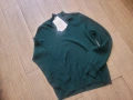 Дамски поло пуловер в петролено зелено, снимка 2