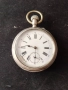 Швейцарски СРЕБЪРЕН джобен часовник 1925г. - ПРОМОЦИЯ, снимка 2