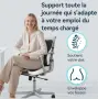 Комплект възглавници за лумбална опора от мемори пяна Travel Ease,ергономичен комфорт за офис стол , снимка 4