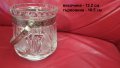 Кристални чаши за алкохол, кристална ледарка от един лот, снимка 4