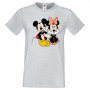 Мъжка тениска Mickey & Minnie 5 Подарък,Изненада,Рожден ден, снимка 1 - Тениски - 36575537