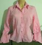 Розова елегантна риза с дълъг ръкав,Promod,L