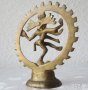 Индия божество метал бронз фигура пластика статуетка , снимка 7