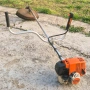 STIHL FS 87 моторна коса / тример – с колан, нож и корда, снимка 6