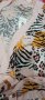 Нов Дамски Халат  С М Л ХЛ с връзки в тигрова окраска, снимка 3