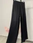 Черен сатенен панталон размер S, снимка 11