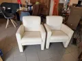 Двойка кресла #естествена кожа , снимка 1