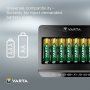 Зарядно устройство за зареждане до 8бр батерии Varta LCD Multi Charger, снимка 2