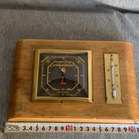 барометър и термометър , снимка 1 - Антикварни и старинни предмети - 42768820