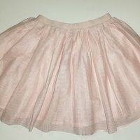 Пачка НМ розова, брокатен ефект – 134-140см, 8-10 години, снимка 1 - Детски рокли и поли - 34025201