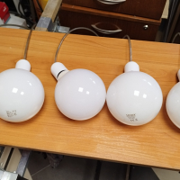 LED лампи филаментни, опал G125 VIVALUX, снимка 7 - Лампи за таван - 44716691