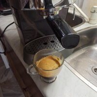 Кафемашина Гаджия Еволюшън с ръкохватка с крема диск, работи перфектно и прави страхотно кафе , снимка 3 - Кафемашини - 42309267