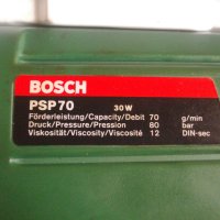 Bosch PSP70-Made in Switzerland-Електрически Пистолет За Боядисване-Бош-30 Вата-ЗАПУШЕН, снимка 10 - Други инструменти - 40353793