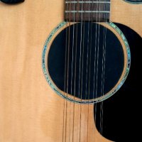 Ел.-акустична 12-струнна китара Takamine G Series с колан и куфар , снимка 7 - Китари - 44439263
