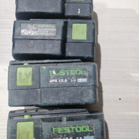 4 броя батерий festool, снимка 1 - Винтоверти - 44765797