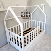 Модел: "ТЕДИ ЛУКС" | Детско легло къшичка | Легло Монтесори, снимка 4 - Мебели за детската стая - 42669970