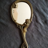 дамско огледало арт деко, снимка 1 - Антикварни и старинни предмети - 29576256