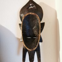 Африканска  маска Сенуфо, снимка 5 - Антикварни и старинни предмети - 36976781