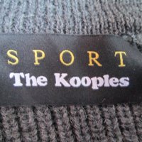 The Kooples марков френски дебел тъмно сив пуловер от мерино., снимка 3 - Пуловери - 38578770