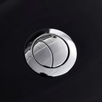 Керамичен моноблок тоалетна чиния кръгла долно оттичане черна, снимка 2 - Други - 38164237