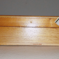 Дървена кутия за бръсначи, снимка 5 - Други ценни предмети - 36489203