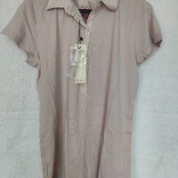 Дамска блузка с яка, снимка 7 - Тениски - 36617938