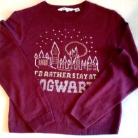 Пуловер с тема Хари Потър - Hogwarts, снимка 3 - Детски пуловери и жилетки - 42978985