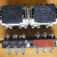 Чешки контактори V63EO - 660В/63А с термични защити РТБ-2/45-63А, снимка 1 - Други машини и части - 42811057
