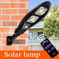 LED соларна улична лампа с датчик за движение 125W, 250W, 375W, 500W, снимка 8 - Соларни лампи - 33981307
