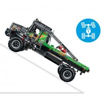 LEGO Technic Камион 4x4 Mercedes-Benz Zetros 42129, снимка 6 - Конструктори - 35250784