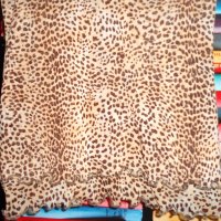 Поло от еластичен тюл - леопардов принт, снимка 6 - Блузи с дълъг ръкав и пуловери - 30383576