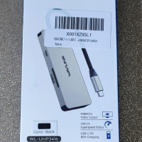 WAVLINK 7-в-1 USB C докинг станция с 4K HDMI, 100W PD, 3x5Gbps USB 3.1, снимка 11 - Кабели и адаптери - 44672072