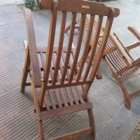 Teak Steamer Chair, стол,тиково дърво , сгъваем, шезлонг , снимка 7 - Градински мебели, декорация  - 42293324
