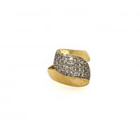 Златен дамски пръстен 5,36гр. размер:60 14кр. проба:585 модел:7495-5, снимка 1 - Пръстени - 37717837