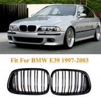 Бъбреци за БМВ Е39/BMW Е39 (1997-2003) черен гланц - Двойни М дизайн, снимка 4 - Аксесоари и консумативи - 35125478