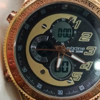 Мъжки часовник Exactime Design Italy 2976-3atm,кварц,нов с етикета, снимка 14 - Мъжки - 40088321