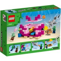 LEGO® Minecraft™ 21247 - Къща с аксолотл /ОНЛАЙН/, снимка 2 - Конструктори - 42200205