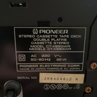 Двукасетачен Дек Pioneer CT-X550WR, снимка 5 - Декове - 39874896