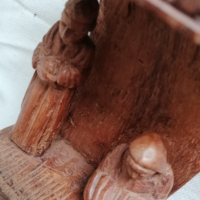 сувенир от Назарет дърворезба скулптура рождението Христово, снимка 8 - Икони - 44761836