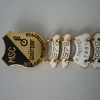 Стара клубна значка за мотористи Германия, снимка 8 - Колекции - 37867971